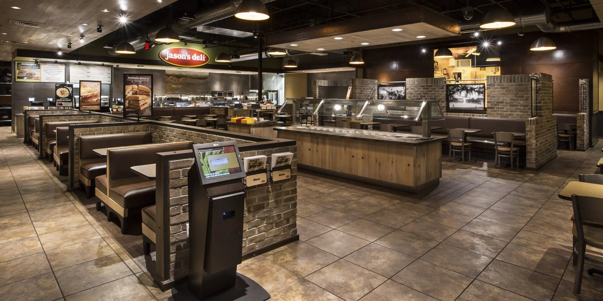 The inside of a Jason's Deli