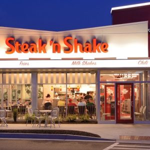 Steak N Shake Restaurant Back of the Menu