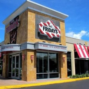 TGI Friday's Back of the Menu