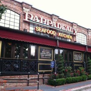 Exterior Pappadeaux Seafood Kitchen Back of the Menu